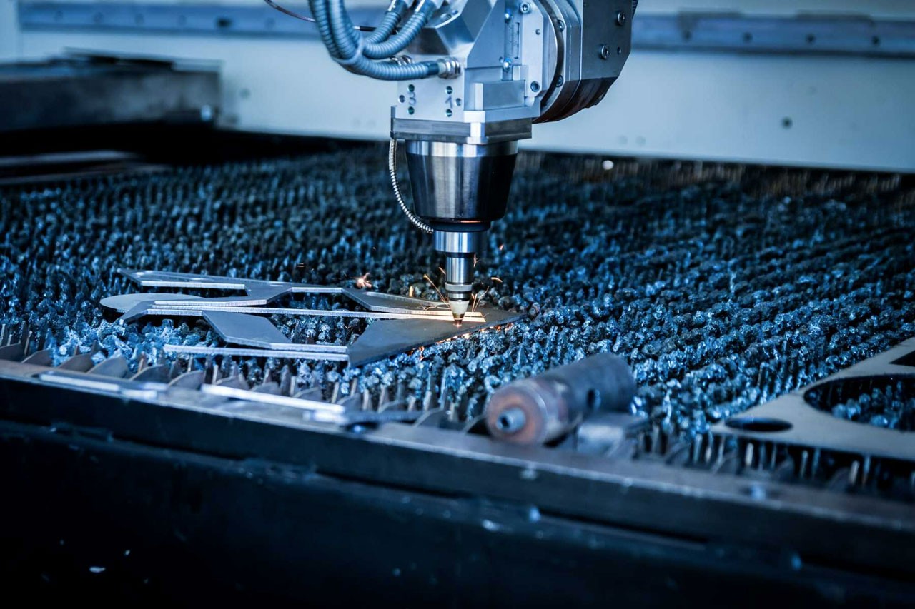laser cutting aluminum